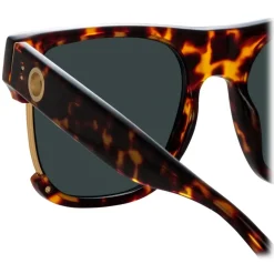 Linda Farrow - Lomas D-Frame Sunglasses in Tortoiseshell - LFL1438C2SUN - Linda Farrow Eyewear - Avvenice