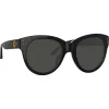 Linda Farrow - Madi Oversized Sunglasses in Black - LFL1257C1SUN - Linda Farrow Eyewear - Avvenice