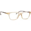 Linda Farrow - Mae A Cat Eye Optical Glasses in Ash - LF55AC3OPT - Linda Farrow Eyewear - Avvenice