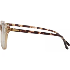 Linda Farrow - Mae A Cat Eye Optical Glasses in Ash - LF55AC3OPT - Linda Farrow Eyewear - Avvenice
