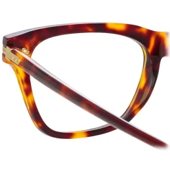 Linda Farrow - Mae A Cat Eye Optical Glasses in Tortoiseshell - LF55AC2OPT - Linda Farrow Eyewear - Avvenice