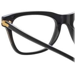 Linda Farrow - Mae Cat Eye Optical Glasses in Black - LF55C1OPT - Linda Farrow Eyewear - Avvenice