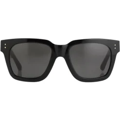 Linda Farrow - Max D-Frame Sunglasses in Black - LFL71C4SUN - Linda Farrow Eyewear - Avvenice
