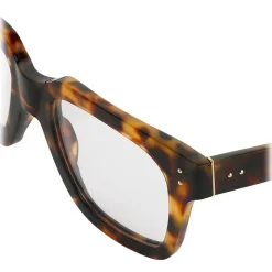 Linda Farrow - Max D-Frame Optical Glasses in Tortoiseshell - LFL71C2OPT - Linda Farrow Eyewear - Avvenice