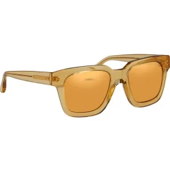Linda Farrow - Max D-Frame Sunglasses in Dew - LFL71C84SUN - Linda Farrow Eyewear - Avvenice