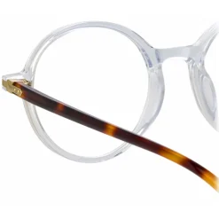 Linda Farrow - Merrick A Oval Optical Glasses in Clear - LF51AC3OPT - Linda Farrow Eyewear - Avvenice