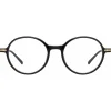 Linda Farrow - Merrick Oval Optical Glasses in Black - LF51C1OPT - Linda Farrow Eyewear - Avvenice