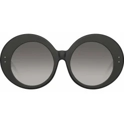 Linda Farrow - Paco Rabanne Donyale Oversized Sunglasses in Black White - LFL1120C5SUN - Linda Farrow Eyewear - Avvenice