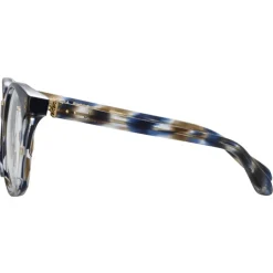 Linda Farrow - Palla D-Frame Optical Glasses in Blue Tortoiseshell - LFL1277C6OPT - Linda Farrow Eyewear - Avvenice
