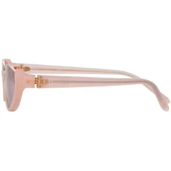 Linda Farrow - Ralph & Russo Robyn Cat Eye Sunglasses in Pink - LFL1169C6SUN - Linda Farrow Eyewear - Avvenice