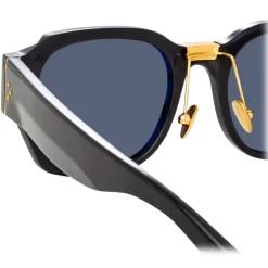 Linda Farrow - Ramon Rectangular Sunglasses in Black - LFL1270C1SUN - Linda Farrow Eyewear - Avvenice