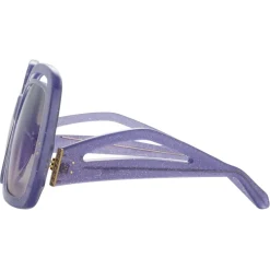 Linda Farrow - Renata Oversized Sunglasses in Purple - LFL1126C6SUN - Linda Farrow Eyewear - Avvenice