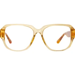 Linda Farrow - Renee Oversized Optical Frame in Saffron - LFL1293C2OPT - Linda Farrow Eyewear - Avvenice