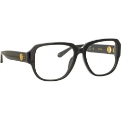 Linda Farrow - Renee Oversized Optical Glasses in Black - LFL1293C1OPT - Linda Farrow Eyewear - Avvenice