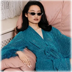 Linda Farrow - Robyn Cat Eye Sunglasses in Black Crystal - LFL1169C8SUN - Linda Farrow Eyewear - Avvenice