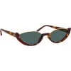 Linda Farrow - Robyn Cat Eye Sunglasses in Tortoiseshell - LFL1169C2SUN - Linda Farrow Eyewear - Avvenice