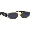 Linda Farrow - Shelby Cat Eye Sunglasses in Black (Men’s) - LFL1157C1SUN - Linda Farrow Eyewear - Avvenice