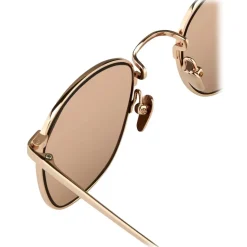 Linda Farrow - Simon Square Sunglasses in Rose Gold - LFLC479C3SUN - Linda Farrow Eyewear - Avvenice