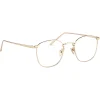 Linda Farrow - SImon Square Optical Glasses in Rose Gold - LFL479C8OPT - Linda Farrow Eyewear - Avvenice