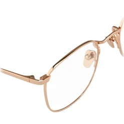 Linda Farrow - SImon Square Optical Glasses in Rose Gold - LFL479C8OPT - Linda Farrow Eyewear - Avvenice