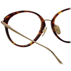 Linda Farrow - Song Cat Eye Optical Frame in Tortoiseshell - LFL1445C4OPT - Linda Farrow Eyewear - Avvenice