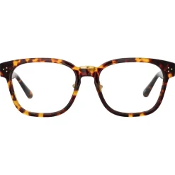 Linda Farrow - Steffen A Optical D-Frame in Tortoiseshell - LFL1402AC2OPT - Linda Farrow Eyewear - Avvenice
