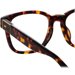 Linda Farrow - Steffen Optical D-Frame in Tortoiseshell - LFL1402C5OPT - Linda Farrow Eyewear - Avvenice