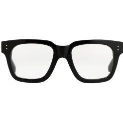 Linda Farrow - The Max D-Frame Optical Glasses in Black - LFLC71C1OPT - Linda Farrow Eyewear - Avvenice