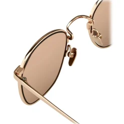 Linda Farrow - The Simon Square Sunglasses in Rose Gold (C3) - LFL479C3SUN - Linda Farrow Eyewear - Avvenice