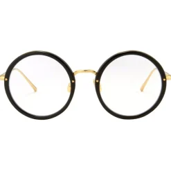 Linda Farrow - Tracy Oversized Optical Glasses in Black - LFL239C1OPT - Linda Farrow Eyewear - Avvenice