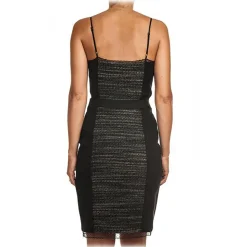 Liu Jo - Bi-Material Sheath Dress - Black/Grey - Dress - Made in Italy - Luxury Exclusive Collection - Avvenice