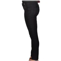 Liu Jo - Check Pattern Skinny Pant - Black - Trousers - Made in Italy - Luxury Exclusive Collection - Avvenice
