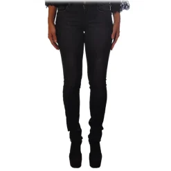 Liu Jo - Glitter Canvas Jeans - Black - Trousers - Made in Italy - Luxury Exclusive Collection - Avvenice
