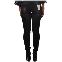 Liu Jo - Glitter Canvas Jeans - Black - Trousers - Made in Italy - Luxury Exclusive Collection - Avvenice