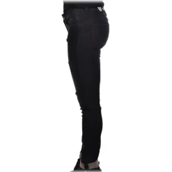 Liu Jo - Jeans with Glitter Application Details - Black - Trousers - Made in Italy - Luxury Exclusive Collection - Avvenice