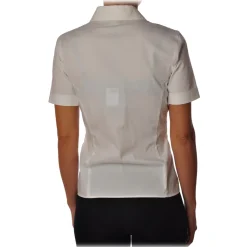 Liu Jo - Shirt with Bow Detail - White - Shirts - Made in Italy - Luxury Exclusive Collection - Avvenice
