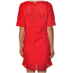 Liu Jo - Short Lace Dress - Red - Dress - Made in Italy - Luxury Exclusive Collection - Avvenice