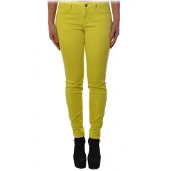 Liu Jo - Skinny Elasticized Jeans - Yellow - Trousers - Made in Italy - Luxury Exclusive Collection - Avvenice