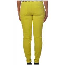 Liu Jo - Skinny Elasticized Jeans - Yellow - Trousers - Made in Italy - Luxury Exclusive Collection - Avvenice