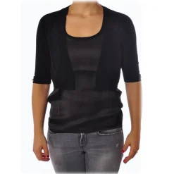 Liu Jo - Tank Top and Sweater Set - Black - Made in Italy - Luxury Exclusive Collection - Avvenice