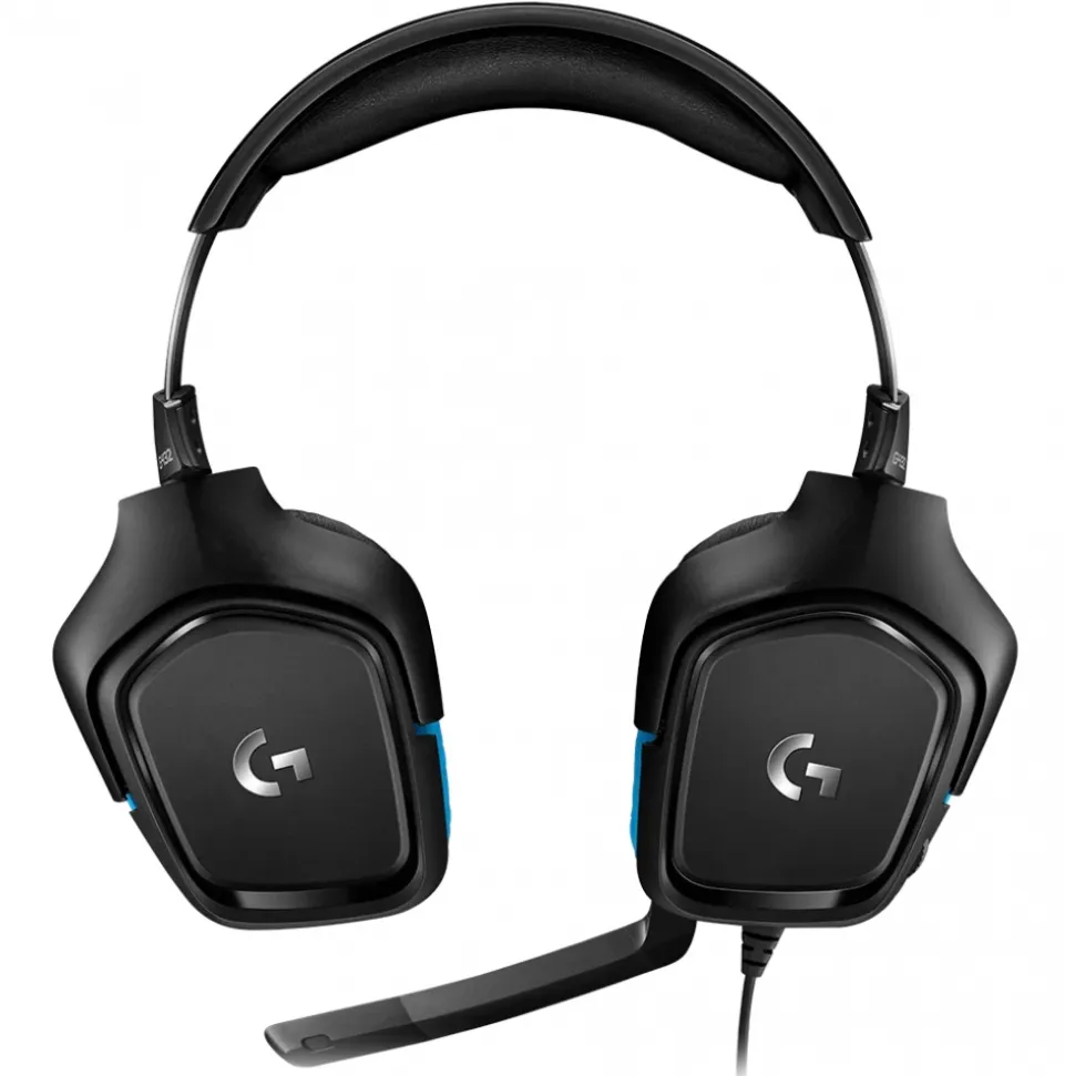 Logitech - G432 7.1 Surround Sound Wired Gaming Headset - Black - Gaming Headset - Avvenice