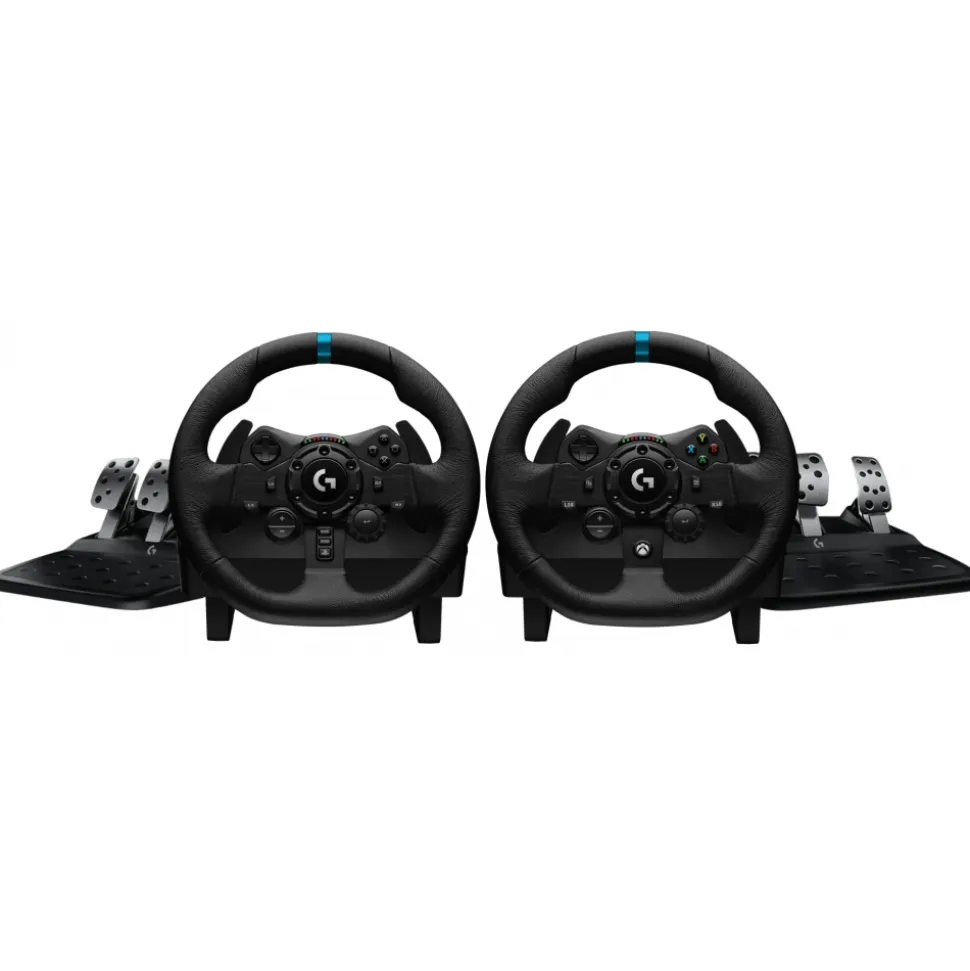 Logitech - G923 - Trueforce Sim Racing Wheel - PC - PS - XBOX - Real Simulation - Gaming - Play Station - PS5 - Avvenice