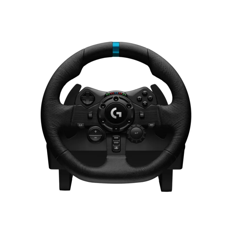 Logitech - G923 - Trueforce Sim Racing Wheel - PC - PS - XBOX - Real Simulation - Gaming - Play Station - PS5 - Avvenice