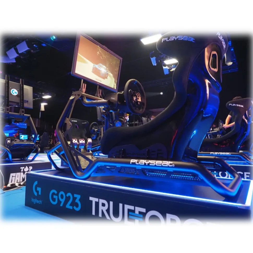 Logitech - G923 - Trueforce Sim Racing Wheel - PC - PS - XBOX - Real Simulation - Gaming - Play Station - PS5 - Avvenice