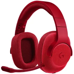 Logitech - G433 7.1 Wired Surround Gaming Headset - Red - Gaming Headset - Avvenice