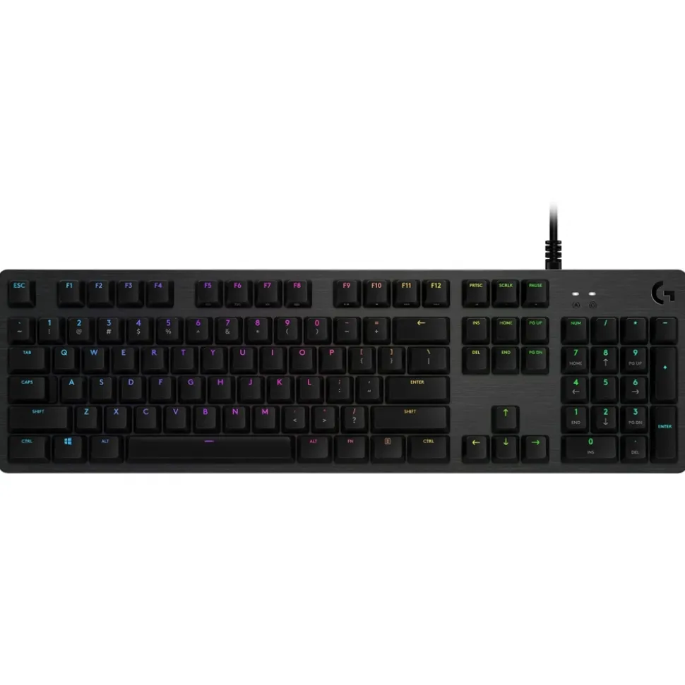 Logitech - G512 Carbon Lightspeed RGB Mechanical Gaming Keyboard - Black - Gaming Keyboard - Avvenice