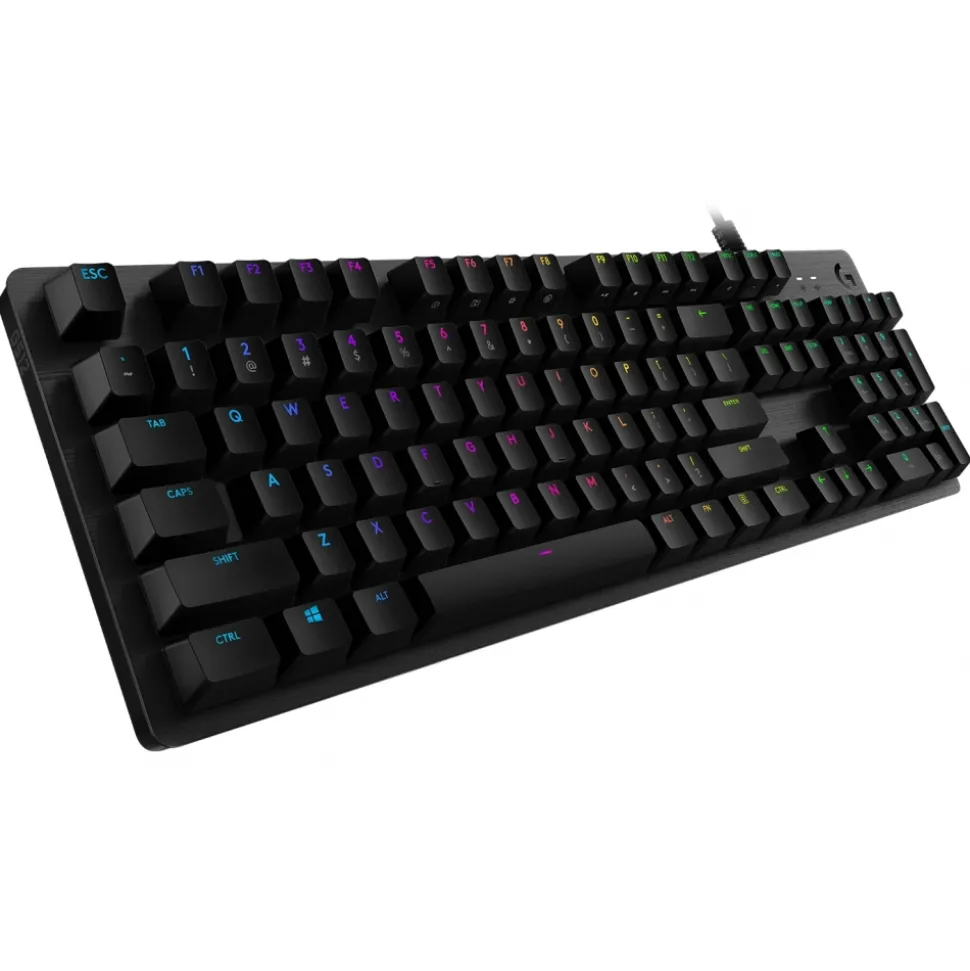 Logitech - G512 Carbon Lightspeed RGB Mechanical Gaming Keyboard - Black - Gaming Keyboard - Avvenice