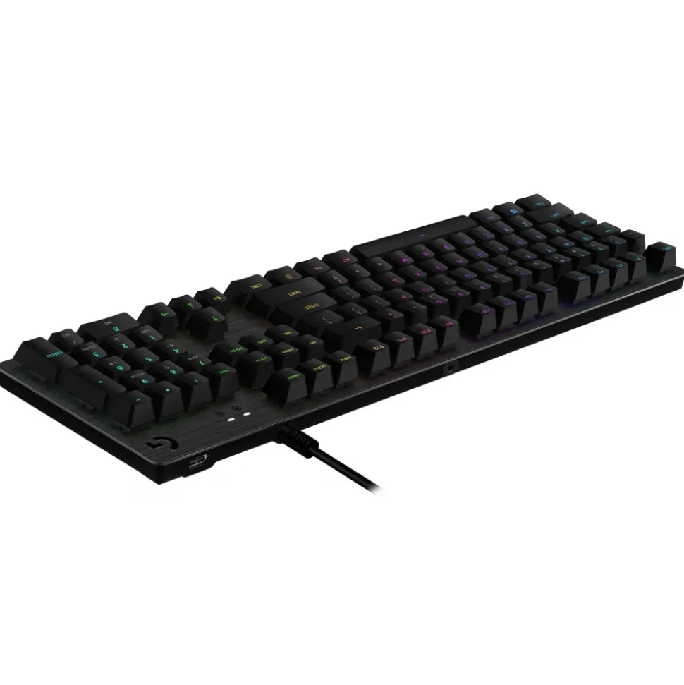 Logitech - G512 Carbon Lightspeed RGB Mechanical Gaming Keyboard - Black - Gaming Keyboard - Avvenice