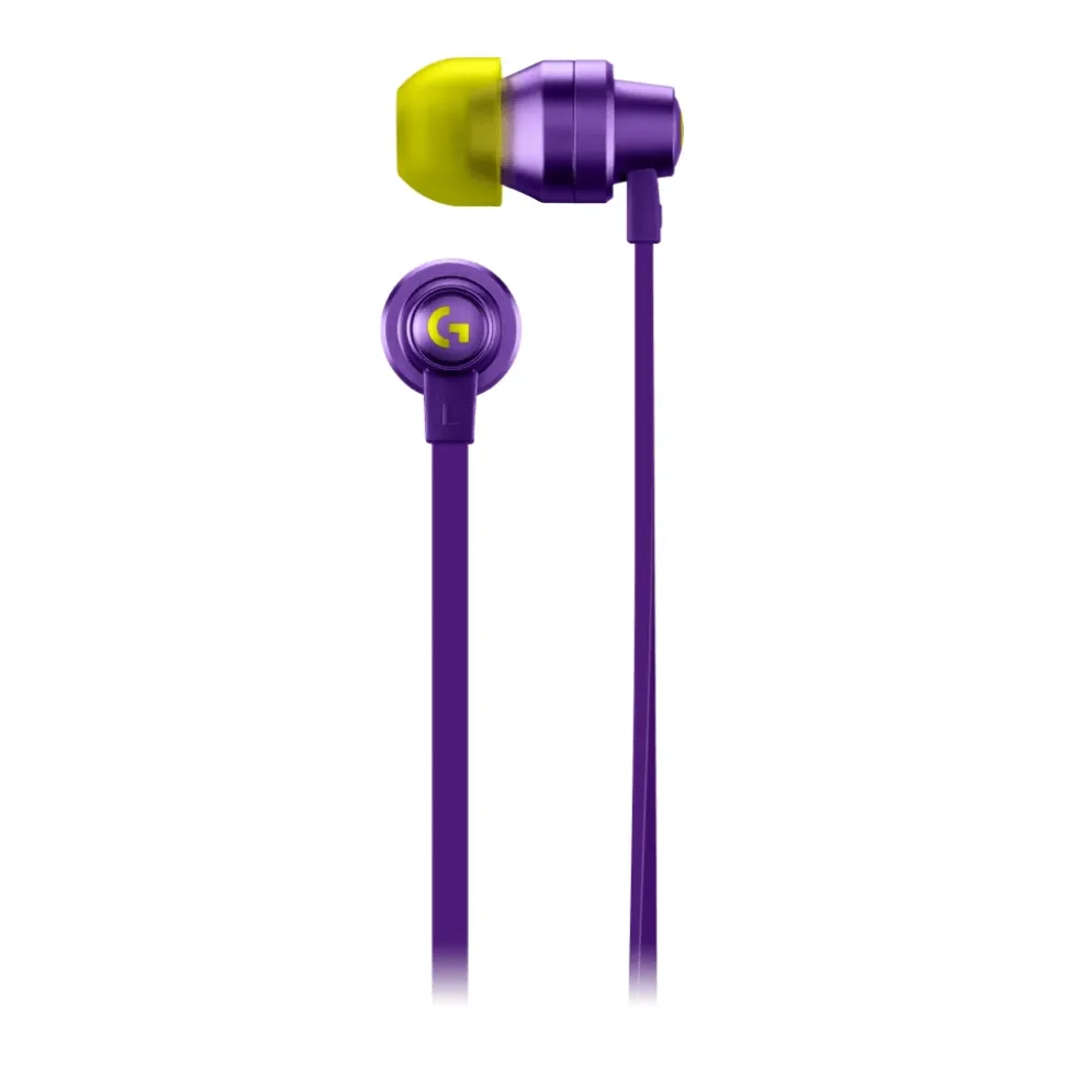 Logitech - G333 Gaming Earphone - Purple - Gaming Earphone - Avvenice