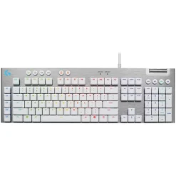 Logitech - G815 Lightspeed RGB Mechanical Gaming Keyboard - White - Gaming Keyboard - Avvenice